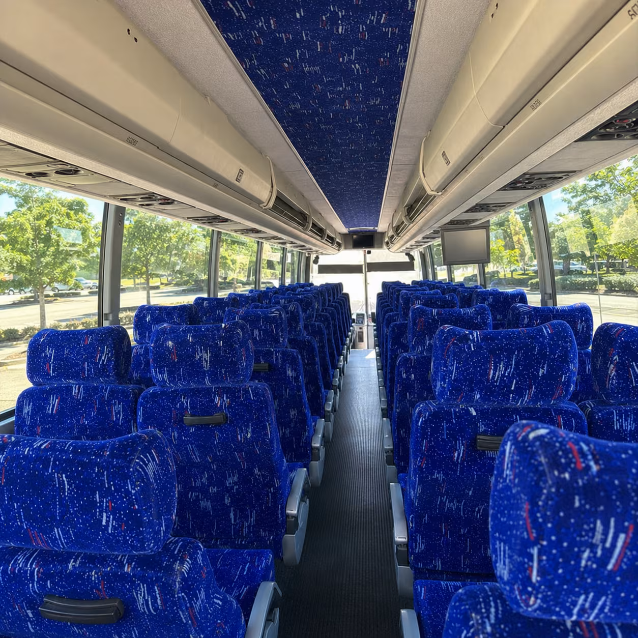 midland charter bus rental inside