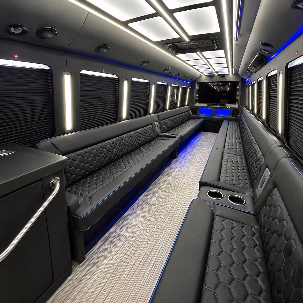 san angelo holiday party bus rental