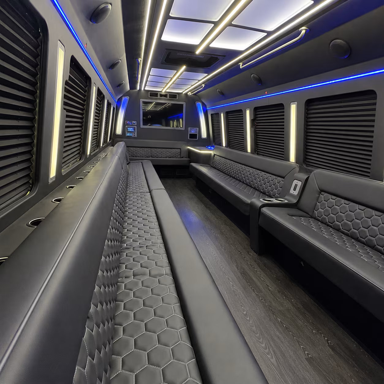 san angelo party bus rental interior