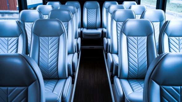 30 passenger minibus inside san angelo