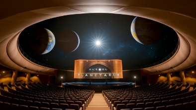mayborn planetarium space theater