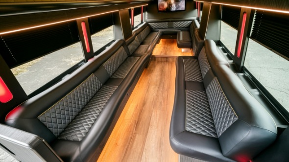 sprinter limo rental inside georgetown