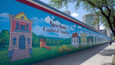 storybook capital of america mural walk